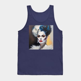 Drag Queen Bride of Frankenstein Tank Top